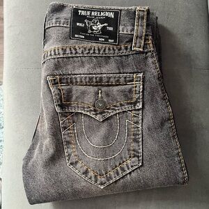 True Religion Men's Gray Jeans